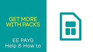 EE PAYG Help amp How To Get more with packs [upl. by Eerhs]