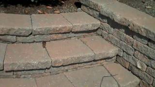 Patio and paver step examples w Chris Orser Landscaping [upl. by Nirrek391]