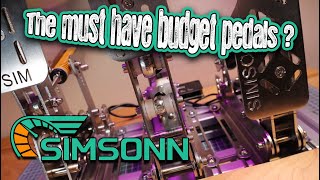 SIMSONN Pro Pedals REVIEW My new favourite budget racing pedals [upl. by Relluf]