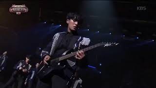 KBS GAYO DAECHUKJE 2017 SEVENTEEN MINGYU PLAYING GUITAR [upl. by Killoran685]