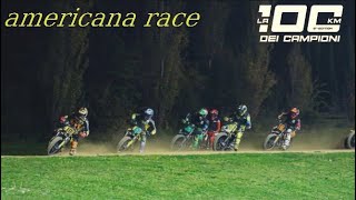 Race americana  100km dei campioni vr46 motoranch 2022 [upl. by Seidnac639]