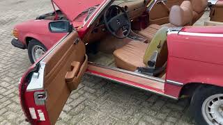 1978 Mercedes 450SL project  inspection pt2 [upl. by Victorie531]