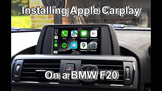 Enhance Your Driving Experience Apple Carplay Installed on BMW F20 [upl. by Enerahs]