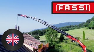 The new Fassi F990RA xhedynamic crane [upl. by Jameson]