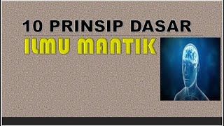 10 PRINSIP DASAR ILMU MANTIK [upl. by Williams]