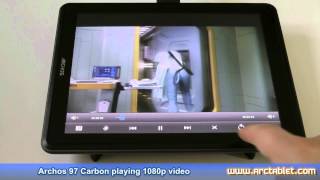 Archos 97 Carbon 1080p video test [upl. by Dimo]