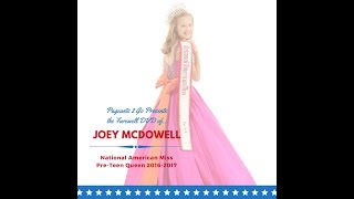 National American Miss Farewell DVD by Pageants 2 Go  Joey M [upl. by Dihgirb]