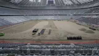 Allianz Arena of Munich Time Lapse Stadium Construction [upl. by Abebi220]