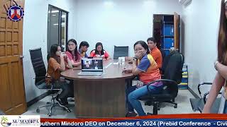 Procurement Livestream for DPWH Southern Mindoro DEO on December 6 2024 [upl. by Aidnis531]