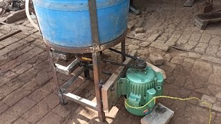 Amazing Way of hand made washing machine  desi jogad washing machine  homemade heavy washing mach [upl. by Outlaw990]