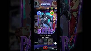 Black Panther 🆚 Discard⁉️ Marvel Snap [upl. by Assir]