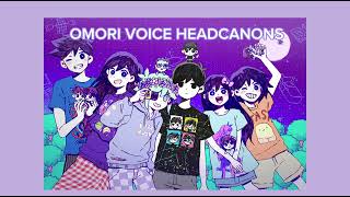 OMORI voice headcanons pt 2 [upl. by Ardnaet]