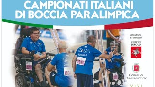 Boccia Paralimpica  Camp Italiani Chianciano Terme 2024 [upl. by Balbinder955]