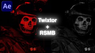 Twixtor Tutorial With RSMB Preset in desc  After Effects [upl. by Etnud]