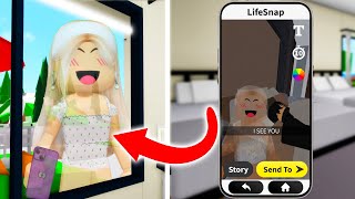 TROLLING IN ROBLOX SNAPCHAT🤣 [upl. by Ereynihc666]