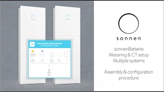 sonnenBatterie  Metering amp CT setup  Multiple sonnenBatterie systems [upl. by Dauf]