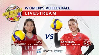 NCAA Season 99  LPU vs San Beda Women’s Volleyball  LIVESTREAM  Replay [upl. by Ludwog]