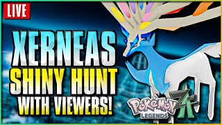 Shiny Xerneas Dynamax Adventures With Viewers Pokemon Legends ZA Prep [upl. by Cohleen]