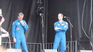 Chris Hadfield amp Tom Marshburn answer questions about space life and ISS Expedition 3435 [upl. by Luedtke181]