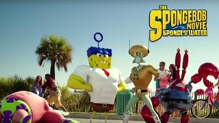 SPONGEBOB MOVIE  SPONGE OUT OF WATER  3 Sing Alongs [upl. by Atsylak289]