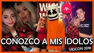 ¡MUSICALLY me LLEVA a LOS ÁNGELES  VIDCON 2018  Cande Copello [upl. by Marek241]