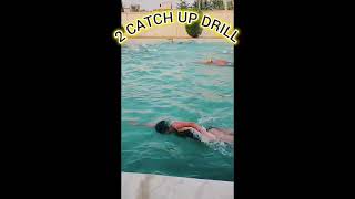 Mastering Freestyle Swimming Drills fitlifefun491 swimstrong reels swimmers swimming shortv [upl. by Aurelea]