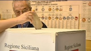 Sicily regional election litmus test for Italian politicians [upl. by Tsepmet]