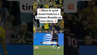 💥¡EL RÉCORD DE TIROS LIBRES QUE MESSI LE QUITÓ A CR7💥 ¿Cuántos años seguidos marcando 🤯 [upl. by Beniamino]