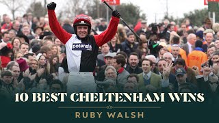 RUBY WALSHS 10 BEST CHELTENHAM FESTIVAL WINS [upl. by Francesca]