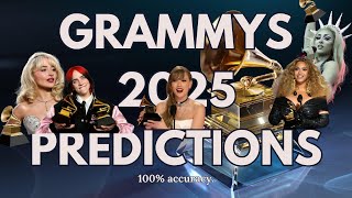 predicting the 2025 GRAMMYs psychic 100 accurate [upl. by Ytsur]