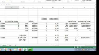 CALCULO DE HORAS EXTRAS Y RECARGOS [upl. by Rendrag]