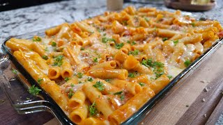 Delicious Baked Ziti  Try it tonight [upl. by Annawit]