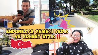 ENDONEZYA YEMEĞİ YEDİK VE SOHBET ETTİK‼️  PART 1 [upl. by Enasus]