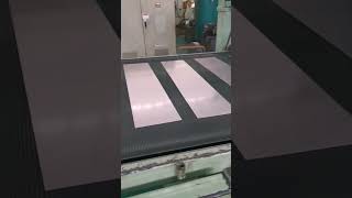 Stainless steel sheet cutting process according to size [upl. by Torrey]