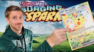 Today I Will Fail at Opening Surging Sparks Pokemon Cards [upl. by Lull]