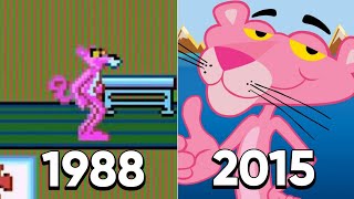 Evolution of Pink Panther Games 19882015 [upl. by Gibbeon]