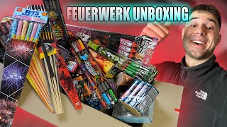 🧨FEUERWERK UNBOXING für SILVESTER 202425🔥📦 [upl. by Luci]