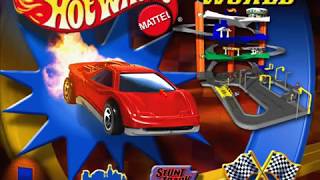 Hot Wheels World Adventure Sampler CDROM gameplay [upl. by Sheree]