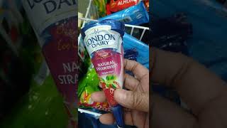 London Dairy ICE CREAM 🍨 Strawberry 🍓 shortvideo icecream london viral youtubeshorts asmr [upl. by Gault]