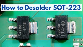 SMD Desoldering Tutorial in Hindi Part  3 of 10 018 india [upl. by Drauode]