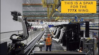 How Boeing Tests the Wing Spars of the 777X [upl. by Amsirhc]