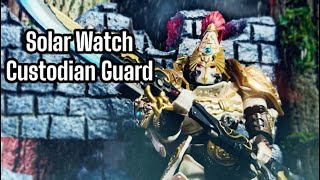 JOYTOY Solar Watch Custodian Guard [upl. by Eicam173]