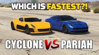 GTA 5 ONLINE  PARIAH VS CYCLONE WHICH IS FASTEST [upl. by Aney]