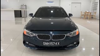 BMW 428I Convertible HID NAV Revcam 2014 Blue  SNH1574X [upl. by Inus813]