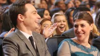 Jim Parsons and Mayim Bialik Sheldon and Amy [upl. by Baldridge]