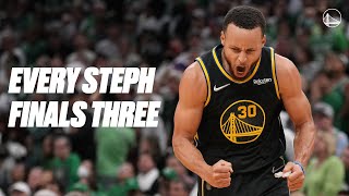 Stephen Curry ICONIC NBA Finals Moments From Distance [upl. by Suckow]