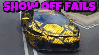 When Showing Off Goes Wrong 50 CAR FAILS 2024  Majestic Motors [upl. by Enileuqaj]