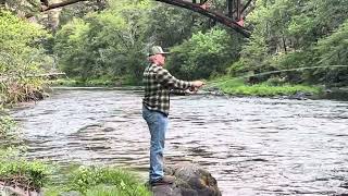 North Umpqua Fly Fishing 1 [upl. by Snebur907]