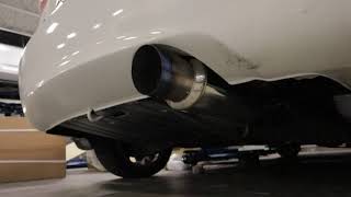 8th civic si stock exhaust vs Invidia N1 catback [upl. by Runkel]