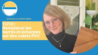 TUTO  Réparation de volet battant PVC [upl. by Alduino]